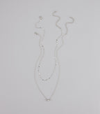 Effortless Shine Cubic Zirconia Layered Necklace Set