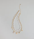 Charm School Layered Bead Necklace