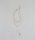 Perfect Style Layered Lariat Necklace