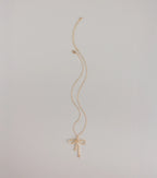 Put a Bow on It Chain Necklace