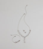Bloom Baby Bloom Rhinestone Jewelry Set