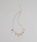 Sweet on You Charm Necklace And Heart Studs