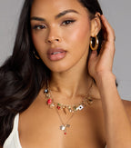 Good Vibes Only Charm Necklace