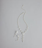 Starlet Bloom Rhinestone Necklace And Earrings Set
