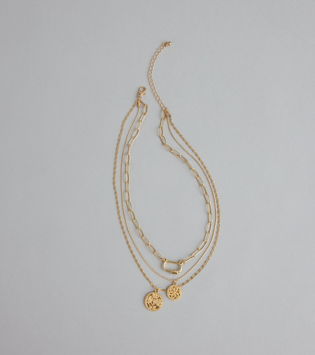 Effortlessly Stacked Layered Chain Necklace