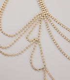 Starfall Rhinestone Body Chain