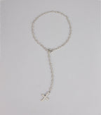 Saintly Chic Cross Pendant Necklace