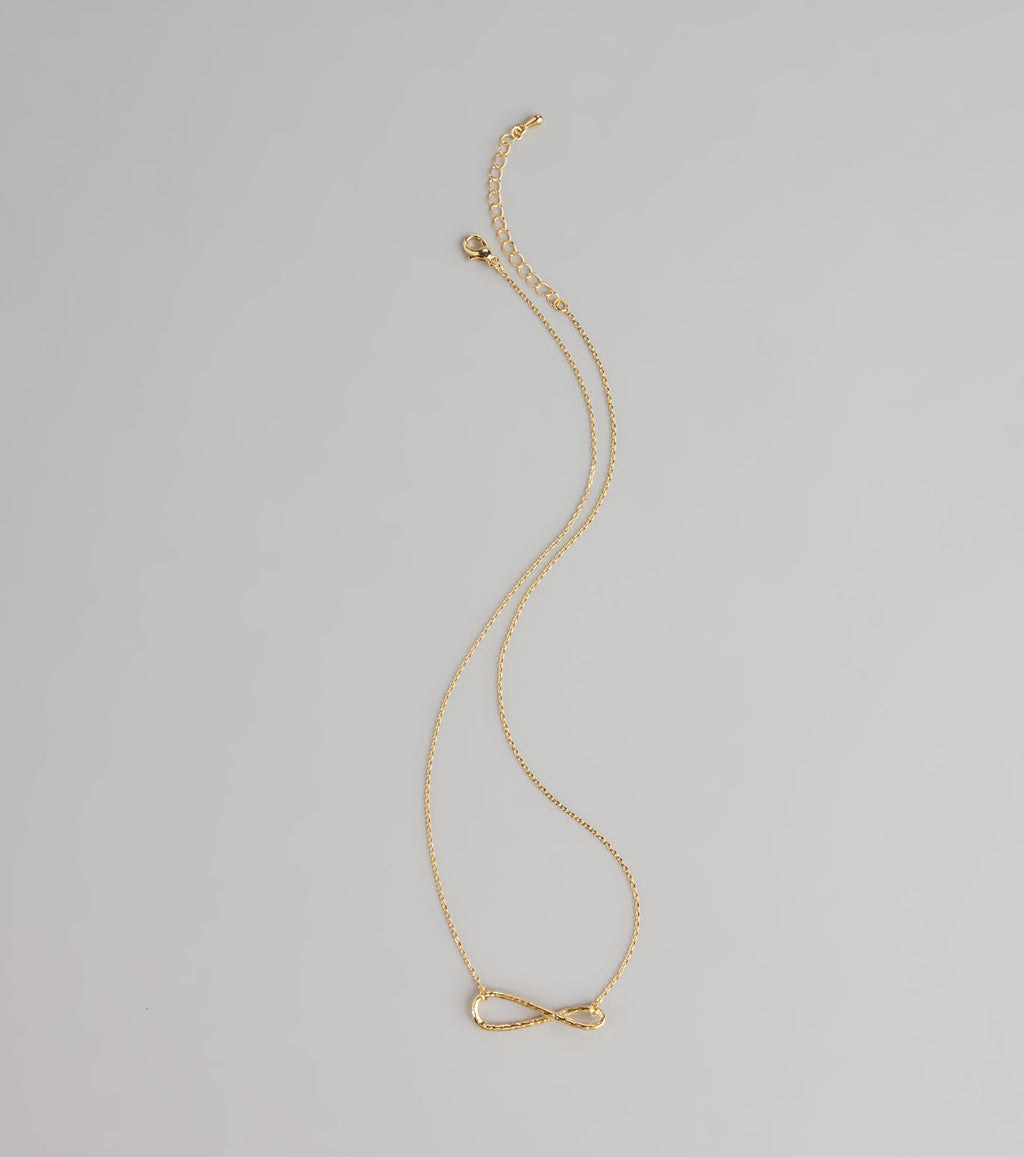 Endless Glow Infinity Necklace