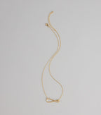 Endless Glow Infinity Necklace