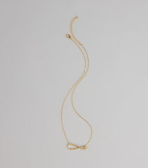 Endless Glow Infinity Necklace