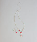 Regal Glow Necklace And Earrings Set