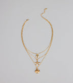 Seaside Sweetheart Layered Necklace