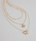 Garden Glow Layered Necklace