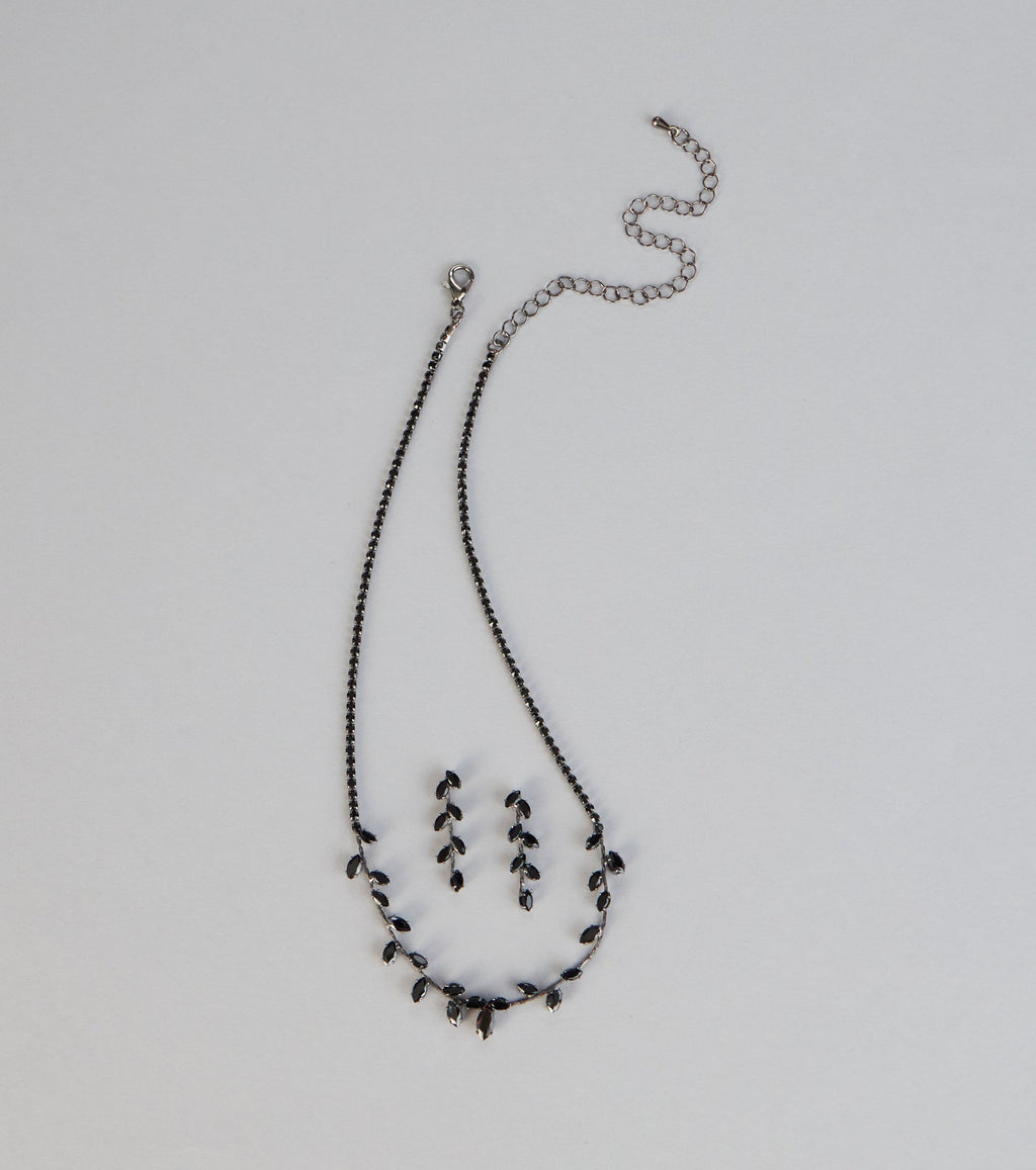 Dark Romance Stone Jewelry Set