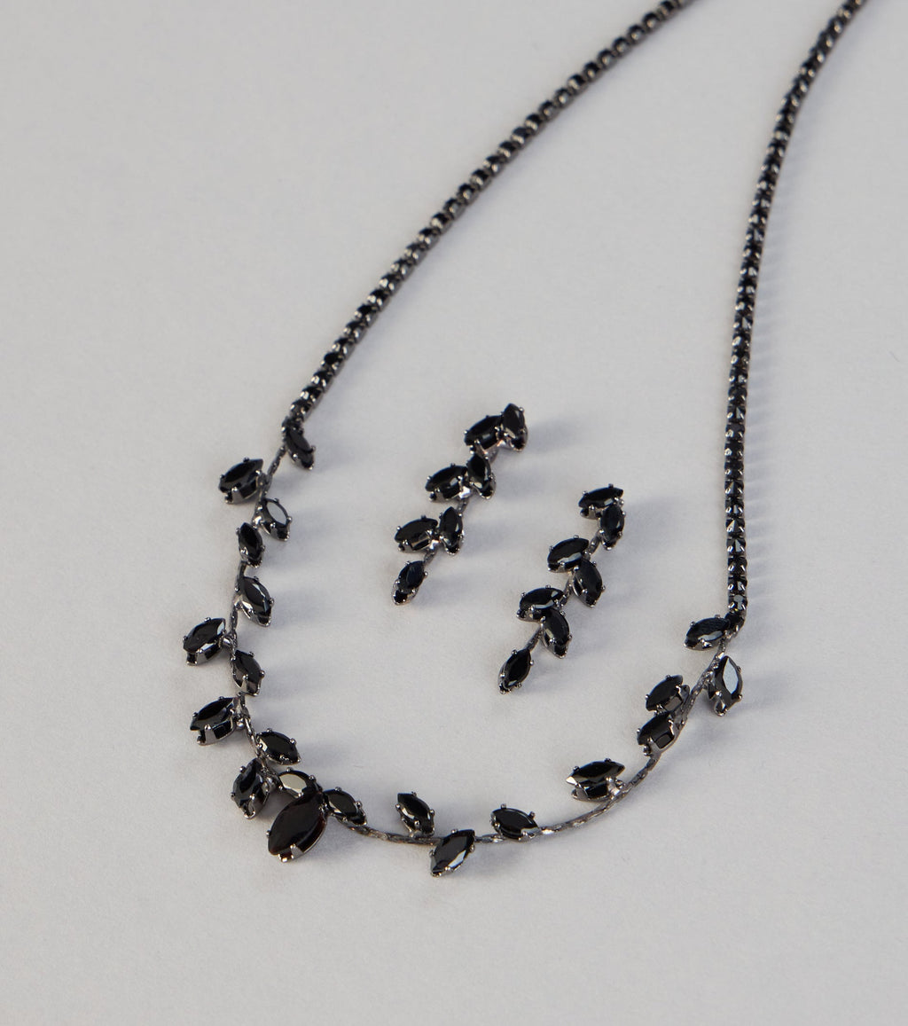 Dark Romance Stone Jewelry Set