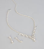 Sparkle Moment Rhinestone Jewelry Set