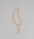 Bloom And Glow Lariat Necklace