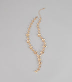 Bloom And Glow Lariat Necklace