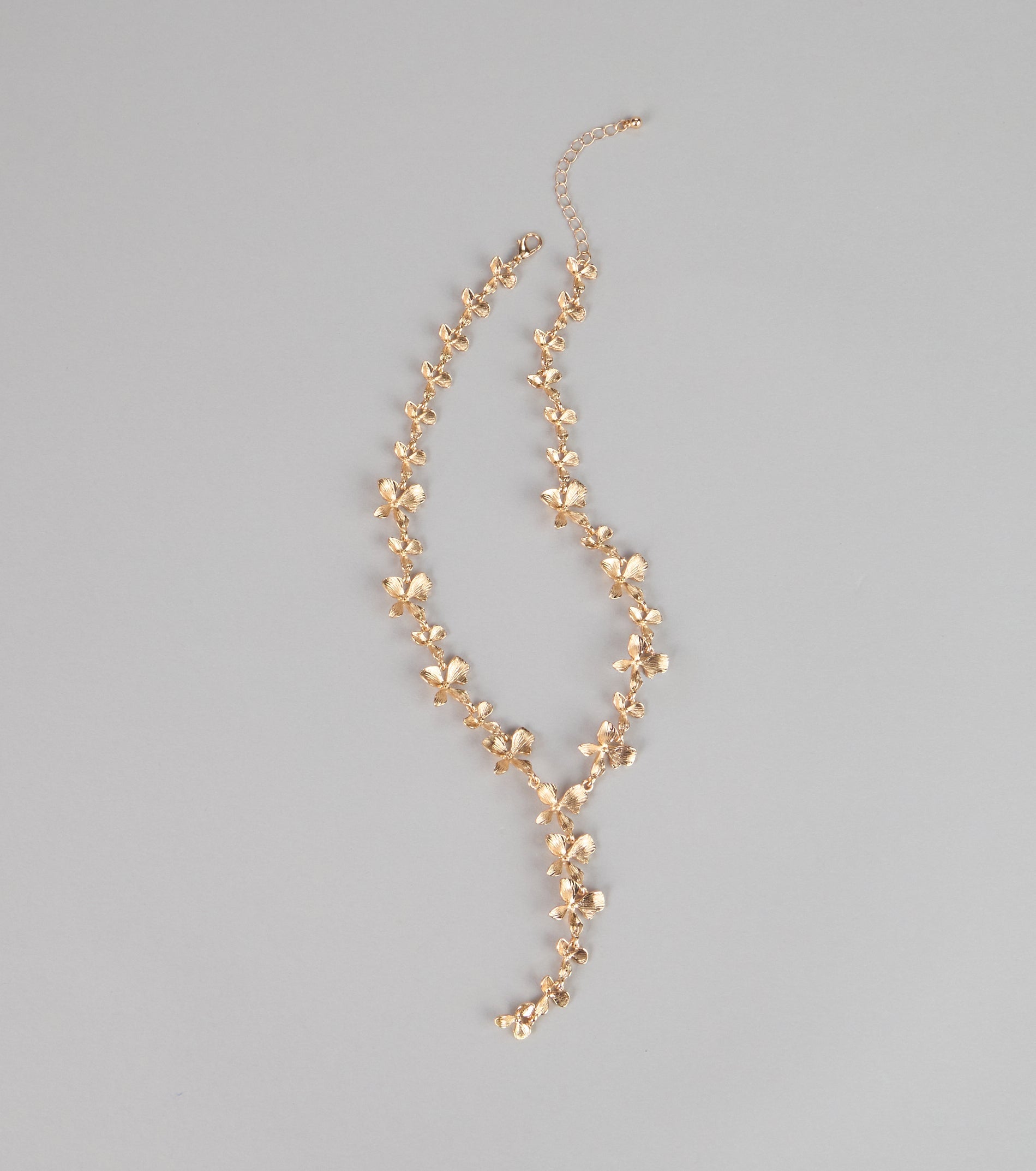 Bloom And Glow Lariat Necklace