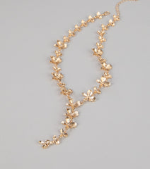 Bloom And Glow Lariat Necklace