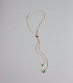 Hint Of Glamour Slider Necklace