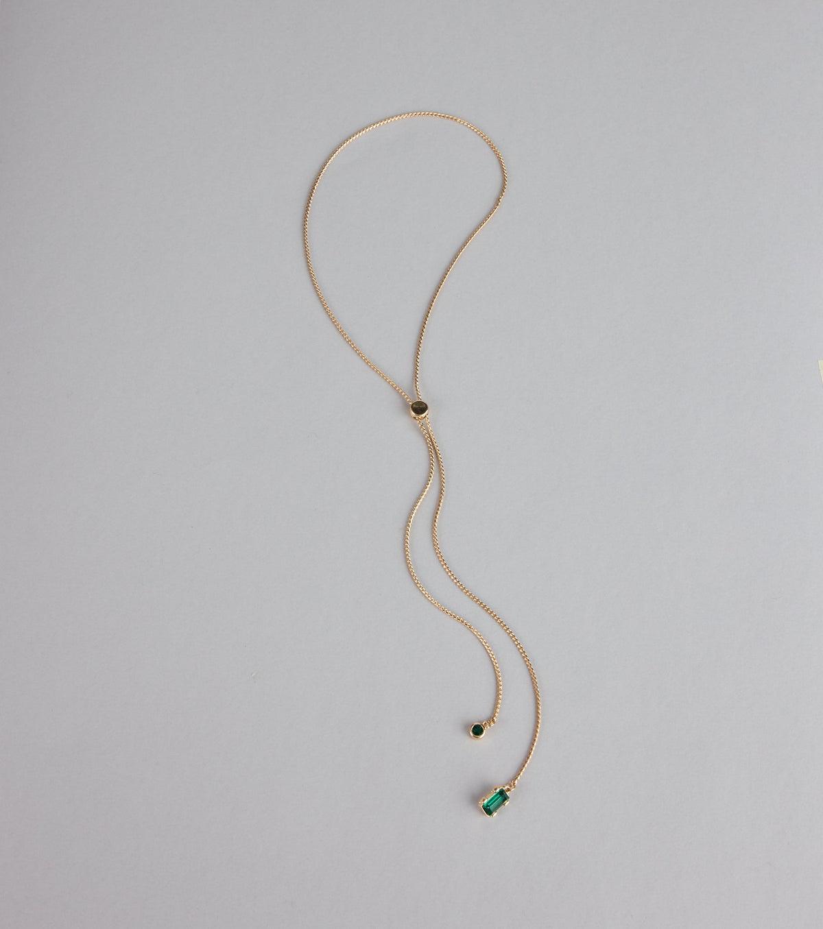 Hint Of Glamour Slider Necklace