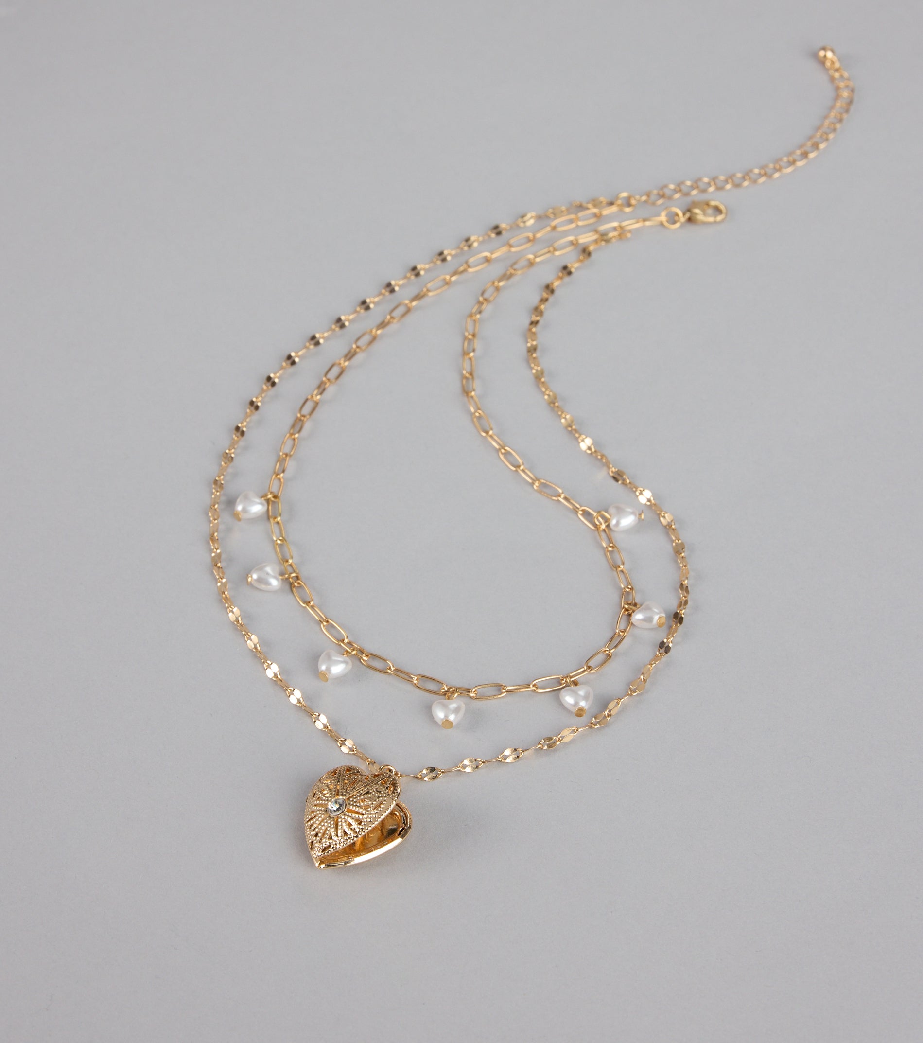 Love Notes Pearl Charm Necklace