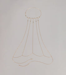 Quiet Luxury Back Chain Body Jewelry