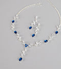 Midnight Glamour Cubic Zirconia Jewelry Set