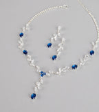 Midnight Glamour Cubic Zirconia Jewelry Set