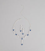 Midnight Glamour Cubic Zirconia Jewelry Set