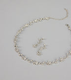 Daisy Glow Crystal Jewelry Set