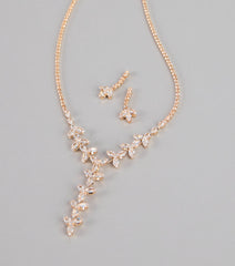 Soft Spark Vine Necklace Set