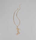 Glimmer Butterfly Chain Necklace