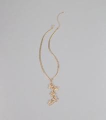 Glimmer Butterfly Chain Necklace