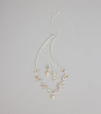 Stunning Glow Marquise Jewelry Set