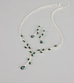 Enchanted Forest Marquise Jewelry Set