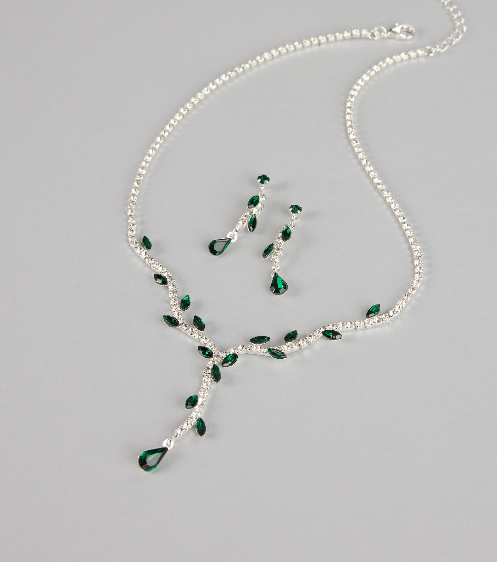 Enchanted Forest Marquise Jewelry Set