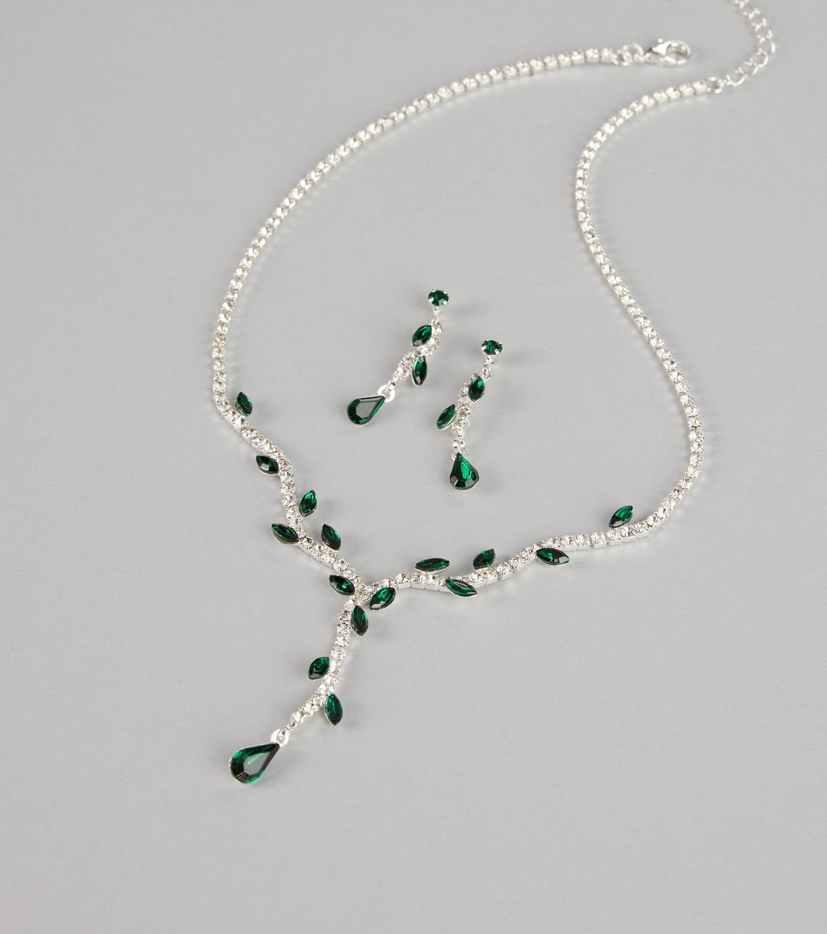 Enchanted Forest Marquise Jewelry Set