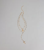 Divine Duo Layered Charm Necklace