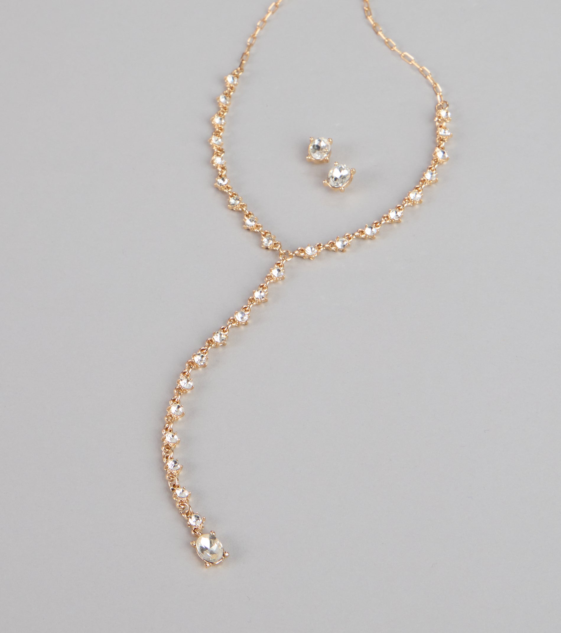 Light the Night Sparkle Necklace And Earrings Set