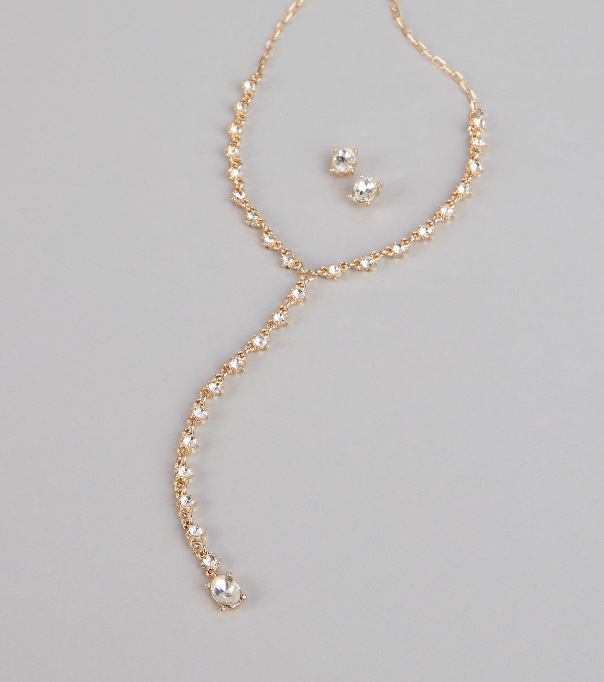 Light the Night Sparkle Necklace And Earrings Set