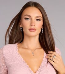 Little Secrets Heart Key Jewelry Set
