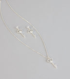 Little Secrets Heart Key Jewelry Set