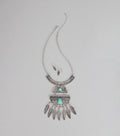 Boho Bloom Necklace And Earrings Set