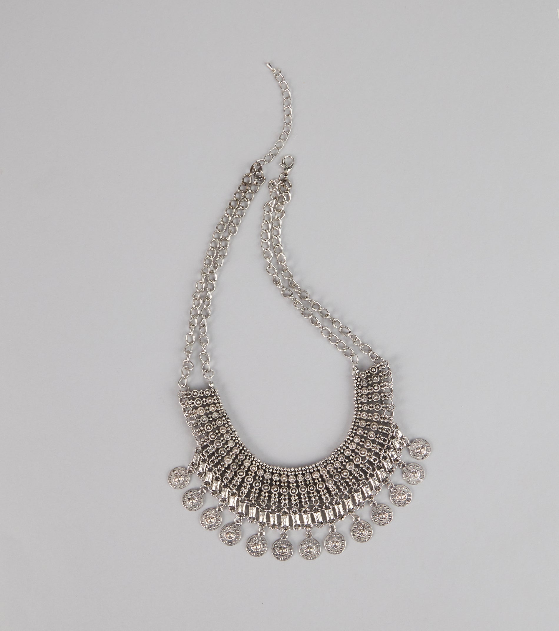 Goddess Energy Coin Collar Necklace