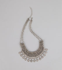 Goddess Energy Coin Collar Necklace