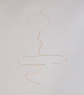 Sunlit Sparkle Rhinestone Body Chain