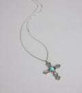 Soul Stone Cross Necklace
