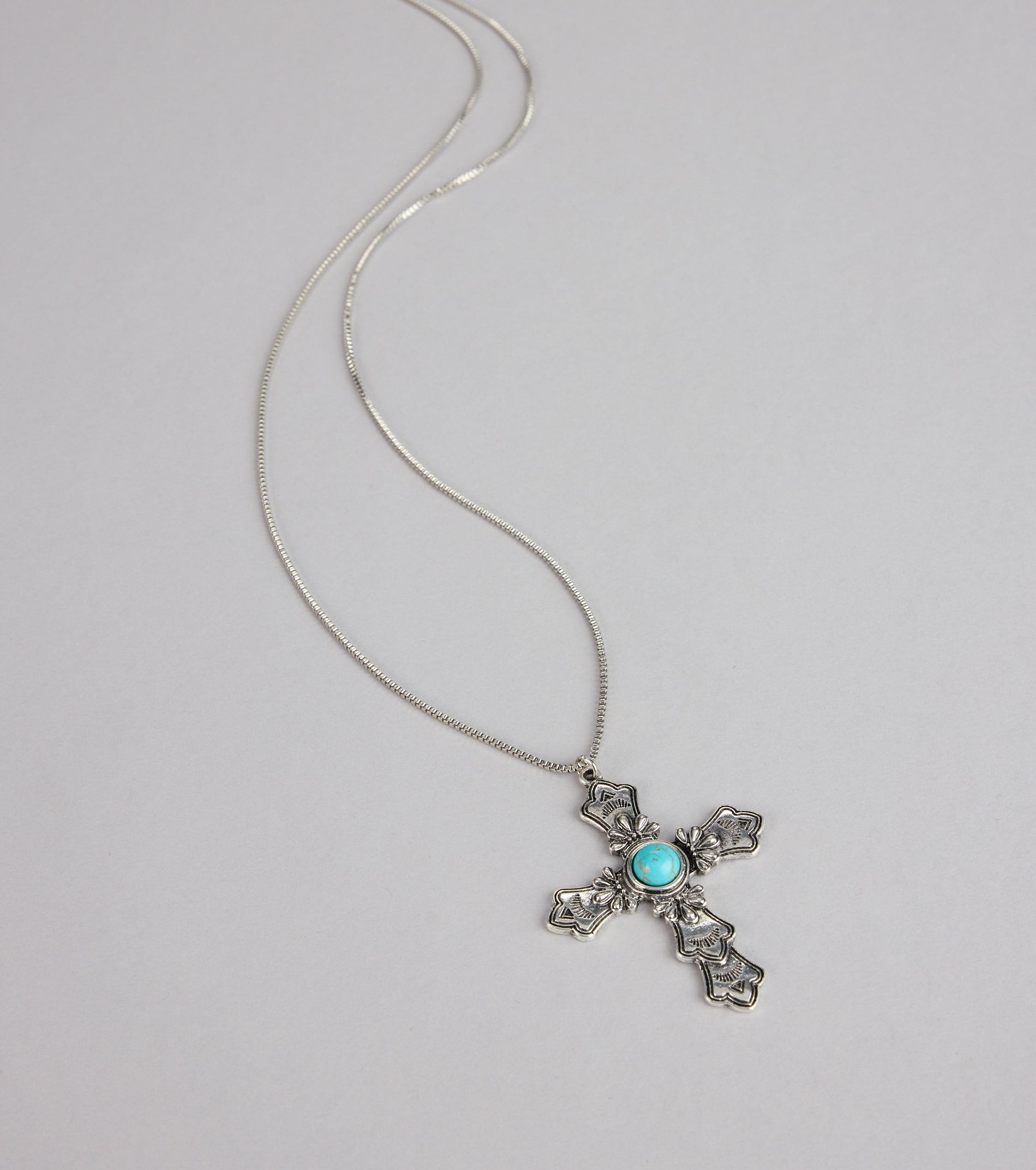 Soul Stone Cross Necklace